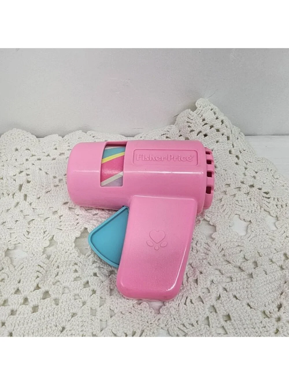 RARE VTG Fisher Price My Styling Salon Playset REPLACEMENT HAIR DRYER for Tikes